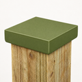 6×6 Plain Post Cap – Natural Green – Fits 5.5″ Posts
