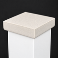 6×6 Plain Post Cap – Marble – Fits 6″ Posts