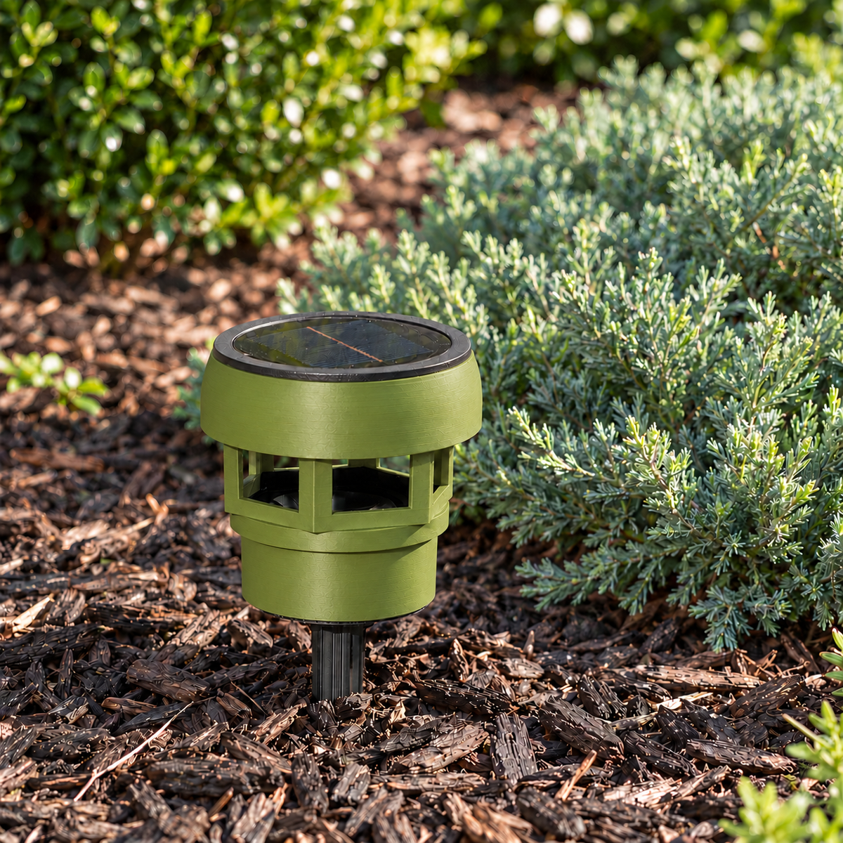 Decorative Solar LED Landscape Light – Natural Green