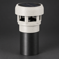 Decorative Solar LED Landscape Light with 3-Inch Riser – Marble