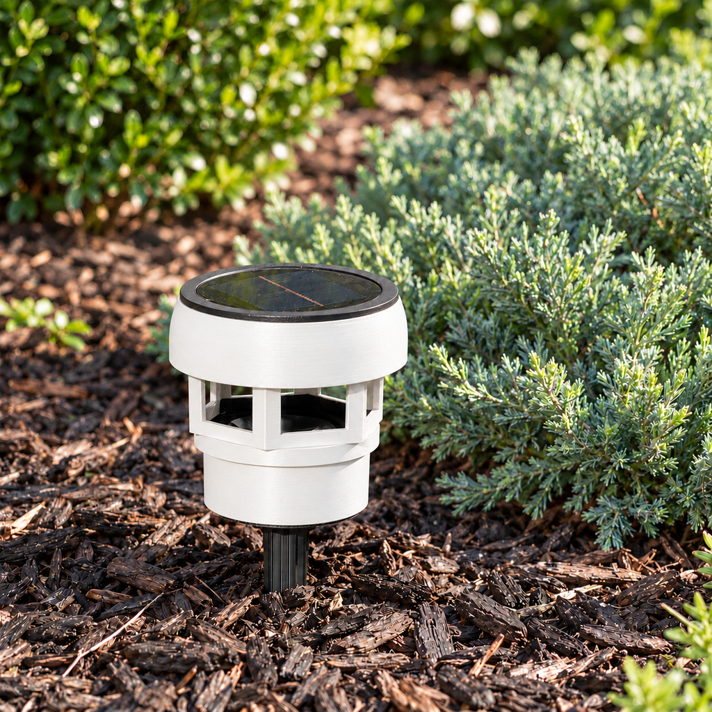 Decorative Solar LED Landscape Light – White