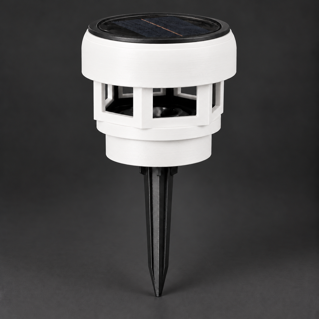 Decorative Solar LED Landscape Light – White