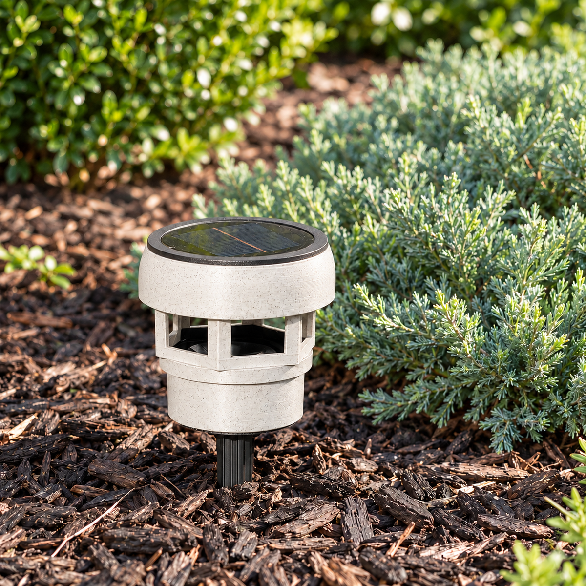Decorative Solar LED Landscape Light – Marble